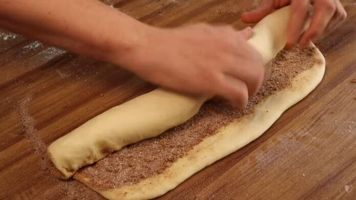 receita cinnamon roll