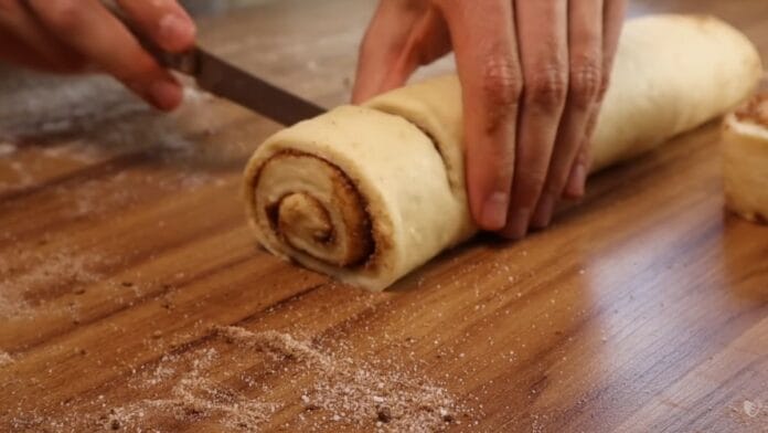 receita cinnamon roll