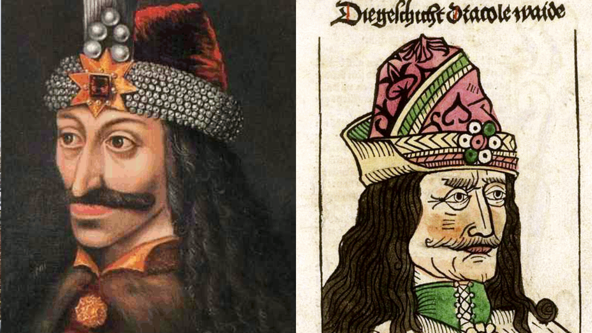 Vlad Țepeș, conhecido como Vlad, o Empalador, é frequentemente referenciado como a inspiração do famoso Drácula (Imagens: Wikimedia Commons)
