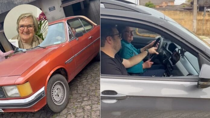 Tia, madrinha e “segunda mãe”: quem é Tia Nedi, que emocionou a web ao ganhar carro automático em SC