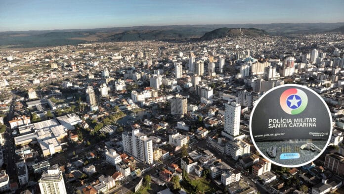 Marido atira contra companheira de 17 anos, que foge de casa; PM encontra homem armado e o prende em SC