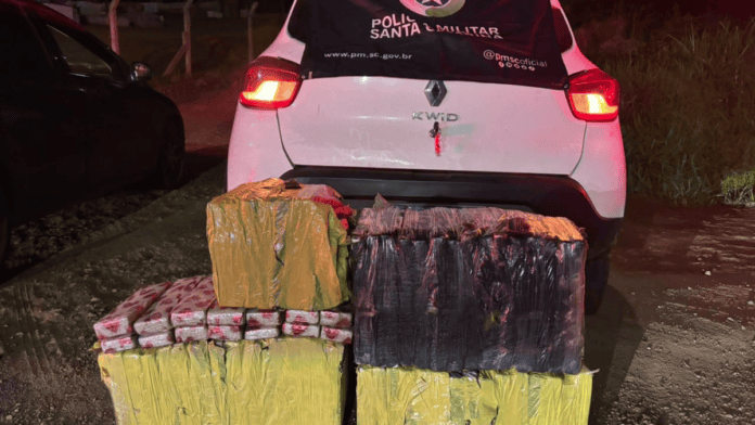 Apreensão de 149 quilos de maconha em Romelândia