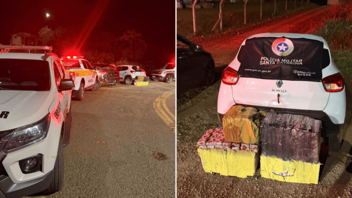 Apreensão de 149 quilos de maconha em Romelândia