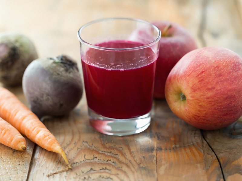 Suco contra o envelhecimento precoce