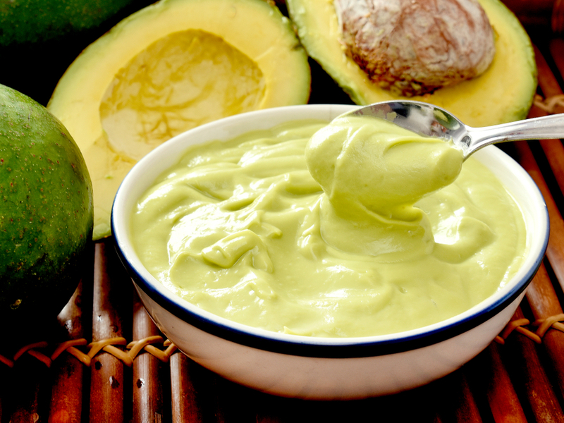 Receita com abacate 