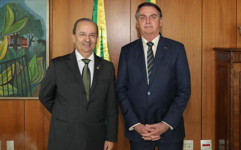 Jorginho e Bolsonaro